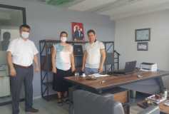 Büro Adres Değişikliklerinde Bulunan Smmm Feyzullah Tarik Gülgör Ve Ramazan Erken'e Yönetim Kurulumuz Büro Ziyaretleri Gerçekleştirmiştir. Yeni Bürolarinin Hayirlara Vesile Olmasini Diler. Çalişmalarinda Başarilar Dileriz.