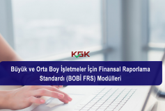 Büyük Ve Orta Boy İşletmeler İçin Finansal Raporlama Standardı (Bobi Frs) Modülleri