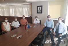 01.09.2020 Çorlu Belediye Başkanı Sayın Ahmet Sarikurt'un Yönetim Kurulumuza Ziyareti