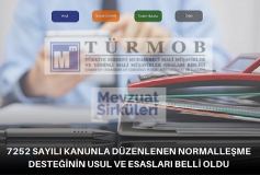 7252 Sayılı Kanunla Düzenlenen Normalleşme Desteğinin Usul Ve Esasları Belli Oldu