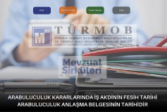 Arabuluculuk Kararlarında İş Akdinin Fesih Tarihi Arabuluculuk Anlaşma Belgesinin Tarihidir