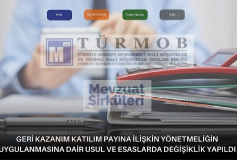 Geri Kazanım Katılım Payına İlişkin Yönetmeliğin Uygulanmasına Dair Usul Ve Esaslarda Değişiklik Yapıldı