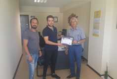 Büro Açılışında Bulunan Smmm Ayhan Akinci' Ya Yönetim Kurulumuz Büro Ziyareti Gerçekleştirmiştir. Çalışmalarında Başarılar Dileriz.