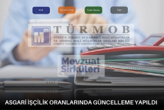 Asgari İşçilik Oranlarında Güncelleme Yapıldı