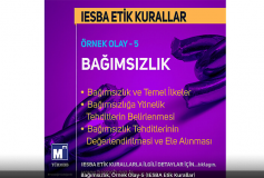 Bağımsızlık, Örnek Olay-5 (İesba Etik Kurallar)