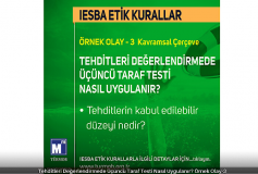 Tehditleri Değerlendirmede Üçüncü Taraf Testi Nasıl Uygulanır? Örnek Olay-3