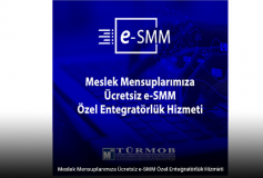 Meslek Mensuplarımıza Ücretsiz E-Smm Özel Entegratörlük Hizmeti