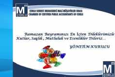 Ramazan Bayramınızı En İçten Dileklerimizle Kutlar, Sağlık, Mutluluk Ve Esenlikler Dileriz. Yönetim Kurulu