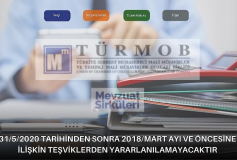 31.05.2020 Tarihinden Sonra 2018/mart Ayı Ve Öncesine İlişkin Teşviklerden Yararlanılamayacaktır