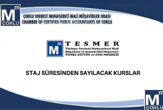 Staj Süresinden Sayılacak Kurslar