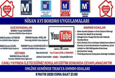 Nisan Ayi Bordro Uygulamalari Konulu Online Seminer 08 Mayis 2020 Cuma Saat 21:00'da