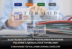 Elektronik Ortamda Düzenlenen Muhasebe Fişlerine İlişkin Kılavuz Yayımlandı (E-Muhasebe Fişi Kullanımı Zorunlu Değildir)