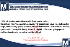Yıllık İşletme Cetveli