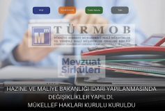 Hazine Ve Maliye Bakanlığı İdari Yapılanmasında Değişiklikler Yapıldı. Mükellef Hakları Kurulu Kuruldu