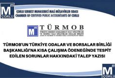 Türmob'un Türkiye Odalar Ve Borsalar Birliği Başkanlığı'na Kısa Çalışma Ödeneğinde Tespit Edilen Sorunlar Hakkındaki Talep Yazısı