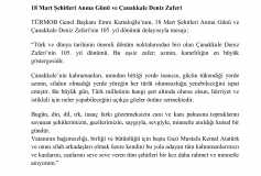 Türmob Basın Bülteni 18 Mart Şehitleri Anma Günü Ve Çanakkale Deniz Zaferi