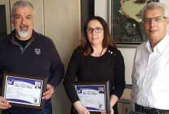 Büro Açılışında Bulunan Sm Mehmet Nejat Ulaştir, Smmm Leyla Acir' A Yönetim Kurulumuz Büro Ziyareti Gerçekleştirmiştir. Çalışmalarında Başarılar Dileriz.