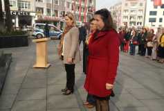 8 Mart Dünya Emekçi Kadınlar Günü Çelenk Töreni