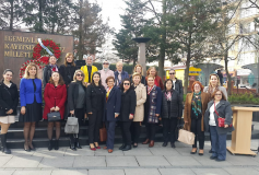 8 Mart Dünya Emekçi Kadınlar Günü Çelenk Töreni