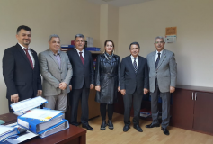 1-7 Mart Muhasebe Haftası Nedeni İle Çorlu Vergi Dairesi Müdürü Sayın Bedrettin Tepe, Çorlu Vergi Dairesi İhtisas Müdürü Sayın Celil Eskici Yönetim Kurulumuz Makamlarında Ziyaret Etmiştir.