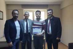 Büro Açılışında Bulunan Smmm Kayahan Yilmaz' A Yönetim Kurulumuz Büro Ziyareti Gerçekleştirmiştir. Çalışmalarında Başarılar Dileriz.