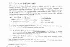 4-13 Nisan 2020 (1.dönem) Ymm Sınavı