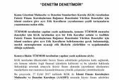 ''denetim Denetimdir'' Türmob Basın Bülteni