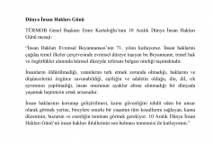 Dünya İnsan Hakları Günü