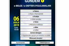 E-Belge/e-Defter Uygulamaları Semineri