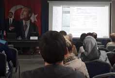 Luca Net Eğitim Semineri İş Net E-Dönüşüm Hizmetleri Satış Direktörü Sayın Şafak Mehmet İlhan'ın Sunumuyla Gerçekleşmiştir. 