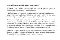 5 Aralık Kadınlara Seçme Ve Seçilme Hakkı Verilmesi