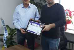 06.11.2019 Üyemiz Smmm Barış Güler'in Büro Açılışını Yaparak, Kendisine Mesleki Hayatında Başarılar Dileriz