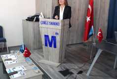 05.11.2019 E-Uygulamalar Konulu Seminerimize Katkılarından Dolayı İsmmmo Yönetim Kurulu Üyesi (Sayman) Gülgün Öztürk Ve İsmmmo Eğitmeni Ymm Arzu Aktaş'a Sunumlarından Dolayı Teşekkür Ederiz.