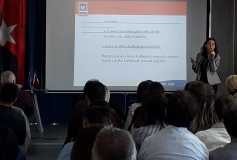 05.11.2019 E-Uygulamalar Konulu Seminerimize Katkılarından Dolayı İsmmmo Yönetim Kurulu Üyesi (Sayman) Gülgün Öztürk Ve İsmmmo Eğitmeni Ymm Arzu Aktaş'a Sunumlarından Dolayı Teşekkür Ederiz.