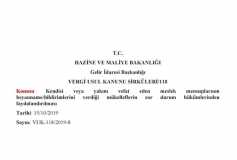 Kendisi Veya Yakını Vefat Eden Meslek Mensuplarının Beyanname/bildirimlerini Verdiği Mükelleflerin Zor Durum Hükümlerinden Faydalandırılması