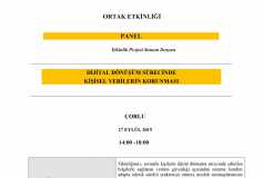 Panel Dijital Dönüşüm Sürecinde Kişisel Verilen Korunması Kanunu Ve Uygulamaları