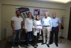 Yönetim Kurulu Olarak; Aramıza Yeni Katılan Meslektaşımız Smmm Behriman Tuğlu'yu Ofisinde Ziyaret Ettik. Misafirperverliği İçin Teşekkür Eder, Hayırlı İşler Bol Kazançlar Dileriz