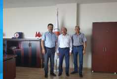 Yeni Yönetim Kurulumuz Tekirdağ Vergi Denetim Kurulu Başkanı Sn. Erdal Fırat'ı Ziyaret Etmişlerdir