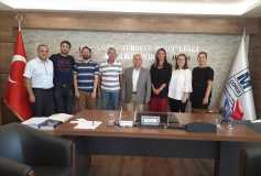 Tekirdağ Namık Kemal Üniversitesi Çorlu Meslek Yüksekokulu, Çorlu Smmm Odası Yönetim Kurulunu Ziyaret Etmişlerdir