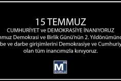 Cumhuriyet Ve Demokrasiye İnanıyoruz