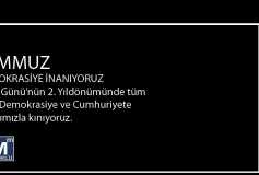 Cumhuriyet Ve Demokrasiye İnanıyoruz