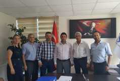 Yeni Yönetim Kurulumuz, Ergene Sgk Müdürü Sayın Tamer Atalayın'ı Makamında Ziyaret Etmişlerdir