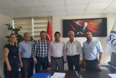 Yeni Yönetim Kurulumuz, Ergene Sgk Müdürü Sayın Tamer Atalayın'ı Makamında Ziyaret Etmişlerdir
