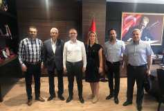 Çorlu Smmm Odası Yeni Yönetim Kurulu Olarak Çorlu Kaymakamı Sayın Cafer Sarılı'yı Ziyaret Etmişlerdir