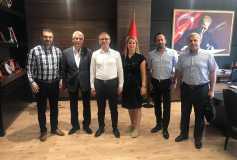 Çorlu Smmm Odası Yeni Yönetim Kurulu Olarak Çorlu Kaymakamı Sayın Cafer Sarılı'yı Ziyaret Etmişlerdir