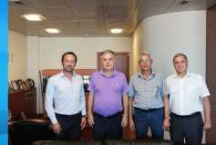 Yönetim Kurulu Olarak, Yeni Dönem Eğitim Programlarının Oluşturulması Amacıyla İsmmmo Yön. Kur. Bşk. Sn. Yücel Akdemir İle İsmmmo Eğitim Md. Sn İnci Şalci'yı Ziyarette Bulunduk