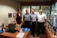 Yönetim Kurulu Olarak, Yeni Dönem Eğitim Programlarının Oluşturulması Amacıyla İsmmmo Yön. Kur. Bşk. Sn. Yücel Akdemir İle İsmmmo Eğitim Md. Sn İnci Şalci'yı Ziyarette Bulunduk