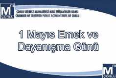 1 Mayıs Emek Ve Dayanışma Günü
