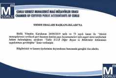 25.04.2019 Geri Kazanım Katılım Payı Beyannameleri