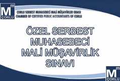 2019/2. Dönem Özel Serbest Muhasebeci Mali Müşavirlik Sınavlarına İlişkin Duyuru